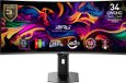MSI MPG 341CQRDE QD-OLED X36 34 inch 3440 x 1440 360Hz Gaming Monitor