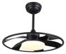 OEM DC-ventilator, 26 Watt, 6 bladen, 2950 lumen, kleurtemperatuur 3000-4000-6500 Kelvin, 6 standen, met afstandsbediening