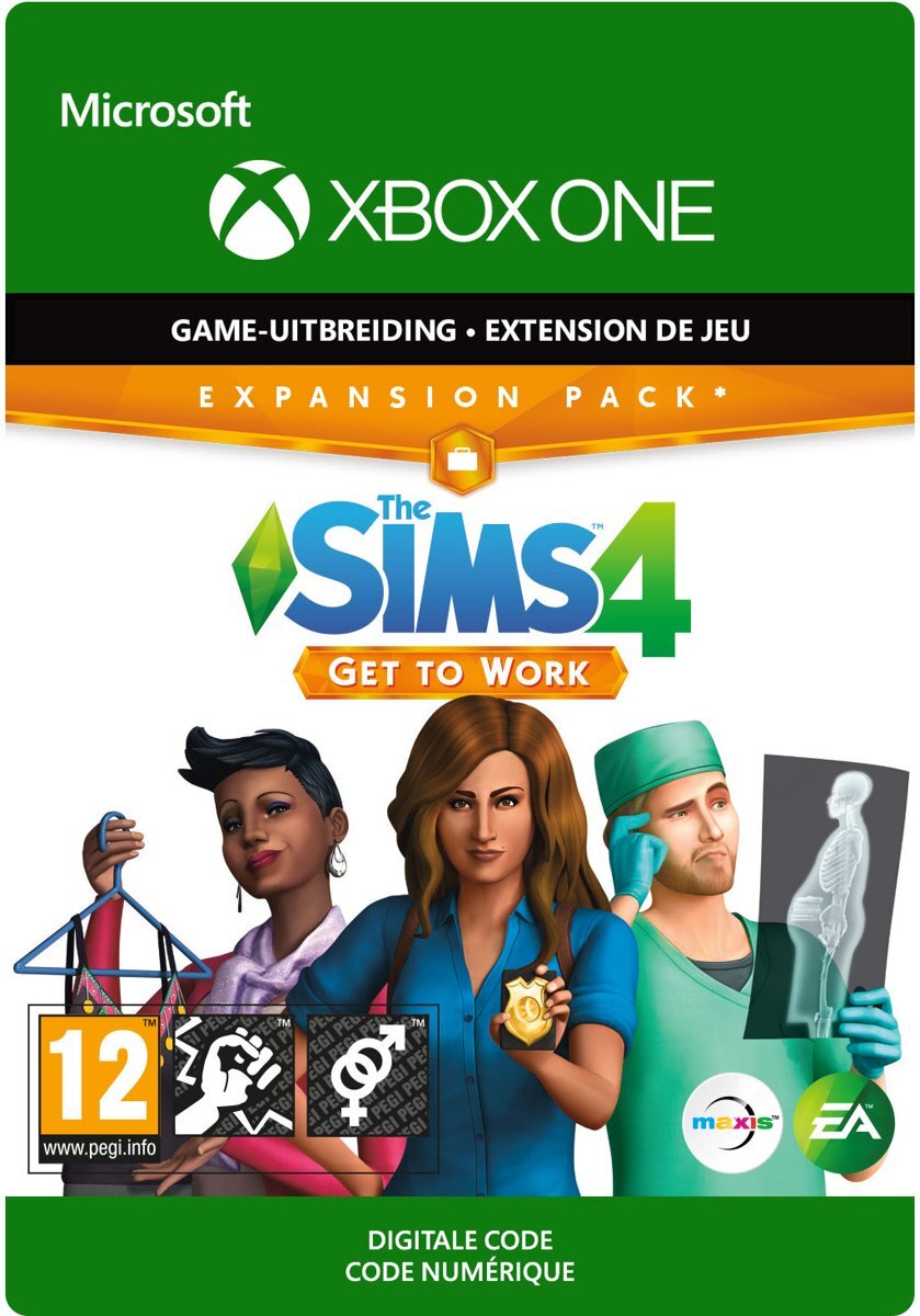 Electronic Arts The Sims 4: Get To Work - Add-on - Xbox One