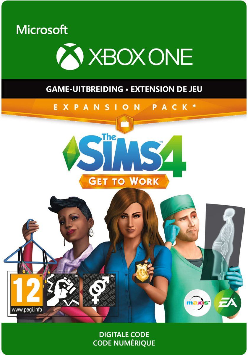 Electronic Arts The Sims 4: Get To Work - Add-on - Xbox One - 8806188716380
