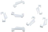 Merriway BH03705 haken voor gordijnrail Harrison Drape, 16 stuks