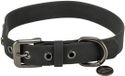 Hondenhalsband Trixie Halsband Hond Verstelbaar Waterafstotend PVC Zwart 25-32 cm