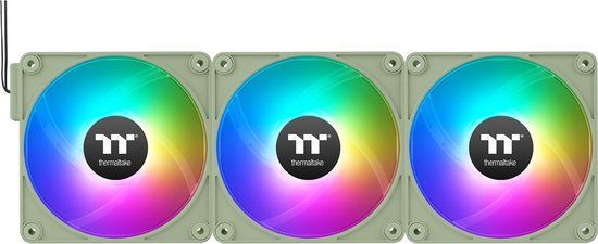 Thermaltake CT120 EX ARGB Matcha Green 3 Fan Pack