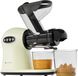 KitchenBrothers Slowjuicer XL - Accessoire centrifugeuse - Presse-agrumes - Fruits et légumes - 43 mm et 70 mm - 500 ml - Champagne
