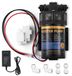 Pompe d'appoint 24V pour systèmes d'osmose inverse, avec raccord rapide et protection contre la pression