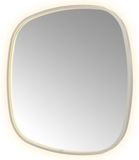 Hotbath &More Mirrors Contour LED Badkamerspiegel - Figuur - 80 x 80 cm - RVS 316