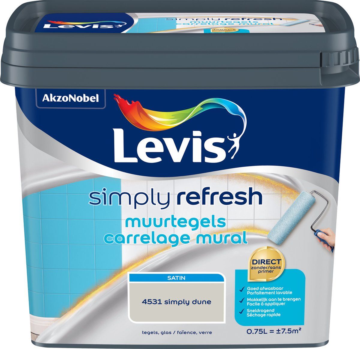 Levi's Simply Refresh Muurtegels - Simply Dune - 0.75L - 5412271347299