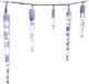 Feeric lights & Christmas Feeric Lights Ijspegel lichtsnoer - 10 ijspegels - 63 leds - helder en warm wit - 140 cm