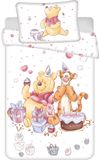 Disney Winnie The Pooh Jerry Fabrics Disney Winnie the Pooh BABY Dekbedovertrek, Party - 135 x 100 + 40 x 60 cm - Katoen