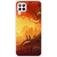 P40 Lite Autumn Rubberen siliconen hoesje