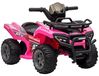 StarTech Elektrische kinderauto - 6-volt elektrische auto - Vooruitrijfunctie - Muziek - 4 wielen - Geschikt voor kinderen van 1,5 tot 3 jaar - Roze