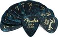 Fender 351 Shape Classic Picks Celluloid Plectrums - Pak van 12 - Dikte: X-Heavy - Kleur: Ocean Moto