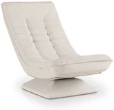 Juskys Relaxstoel / Relaxfauteuil Korsika - Corduroy - Beige