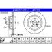 ATE Lot De 2 Disques De Frein 24.0117-0111.1 Subaru 26700al010