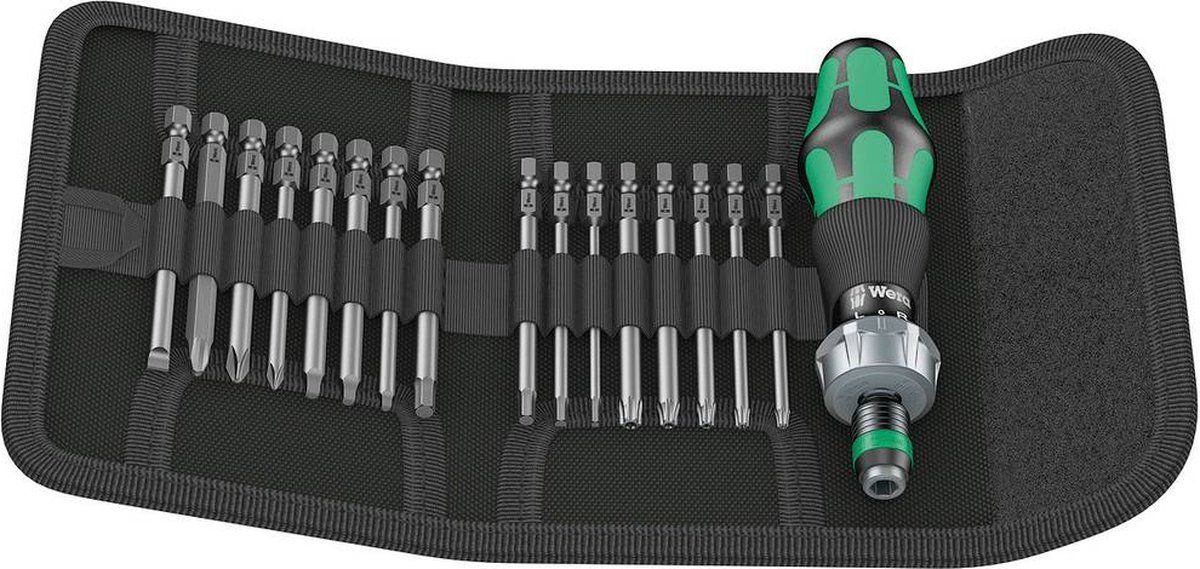 Wera Kraftform Kompakt 60 RA Imperial Dopsleutelset - 17-delig