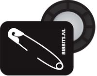 BIBBITS PROM'ES bv Bibbits hardloopmagneten | Safety pins black