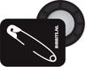 BIBBITS PROM'ES bv Bibbits hardloopmagneten | Safety pins black