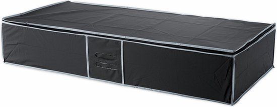 COMPACTOR Onder Bed Opberghoes Urban Extra Plat - Zwart - 95x45x18 cm