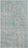 Safavieh Vloerkleed Haven Blauw Polyester Klassiek Rechthoekig 91 x 152 cm