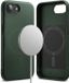 Ringke Onyx Magnetic | Hoesje Geschikt voor Apple iPhone 17e / 16e | Compatibel met MagSafe / Qi2 | Back Cover Flexibel TPU | Donker Groen