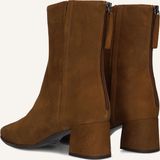 Unisa Lucas Enkellaarsjes - Enkelboots met rits - Dames - Camel - Maat 38