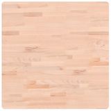 VidaXL Tafelblad vierkant 70x70x1,5 cm massief beukenhout