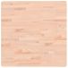 VidaXL Tafelblad vierkant 70x70x1,5 cm massief beukenhout