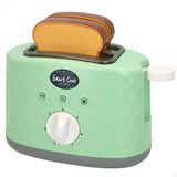 COLORBABY My Smart Home 49617 - Broodrooster realistisch speelgoed/incl. 2 sneetjes brood/theesets/koffiezetapparaat/keukenaccessoires, speelgoed voor jongens en meisjes