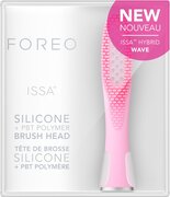 Foreo ISSA Hybrid Wave Borstelkop Pearl Pink, Siliconen & PBT Polymeer Borstelharen, 6 Maanden Bruikbaar, Vervangbaar