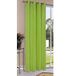 Gardinenbox Gordijn ondoorzichtige sjaal met micro satijnen ogen, mat -20405-, 20405, appelgroen, HxB 175x140 cm