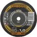 Rhodius XT10 MINI 206804 Disque à tronçonner droit 75 mm 1 pièce(s) inox, acier