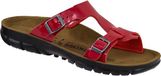 Birkenstock Sofia Platte Sandalen Dames Rood Maat 42
