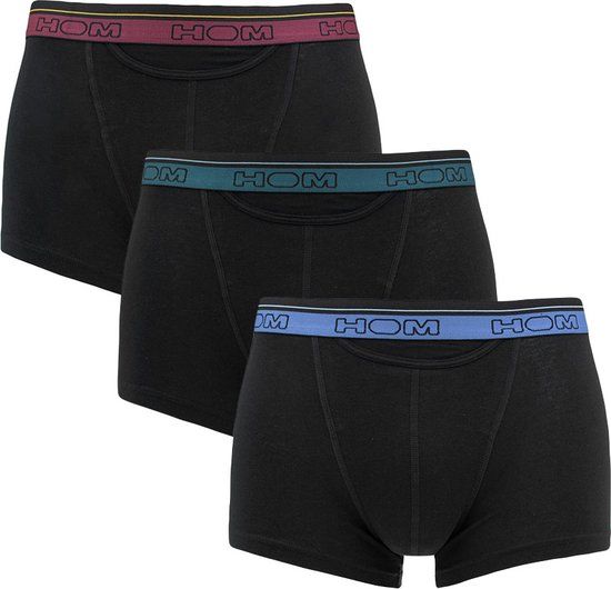 HOM Tiago #2 Boxer Brief 3-Pack - Black - Men's XL