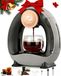 Mini machine à café 2-en-1, 120-240 ml, Argent