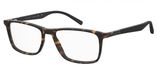 Seventh Street 7A 092 Matte havana brilmontuur voor heren