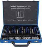 BGS technic BGS Schroefdraadreparatieset - metalen koffer - Blauw - M5-M12 - Inclusief tappen, boren, montage-apparaten en veren