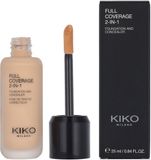 Kiko Milano Full Coverage 2 In 1 Foundation & Concealer N10 Vloeibaar 25 ml