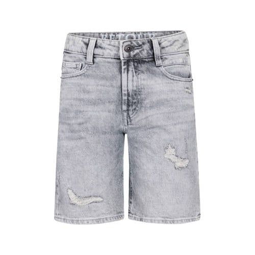 Retour Jeans relaxed regular waist short grey denim