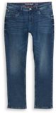 Tom Tailor TTMARVIN STRAIGHT-jeans met superstretch - Maat 32/32 - Used Dark Stone Blue Denim