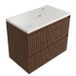 Saniclass Badkamermeubelset - 80x45x63cm - Mat Walnut Pure