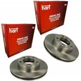 Hart 2x Disques de frein Avant Opel Movano B, Renault Master III, Nissan NV400
