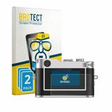 BROTECT - Screenprotector voor Rollei Mini Digital Camera - Folie Beschermfolie transparant 2 Stuks
