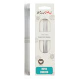 KnitPro Nova Cubics aiguilles à tricoter – aiguilles à double pointe 12,5 cm x 2,5 mm, lot de 5