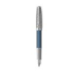 Parker Sonnet Vulpen Blauw, Metallic