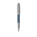 Parker Sonnet Vulpen Blauw, Metallic