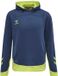 Hummel Lead Poly Hoodie - Dark Denim - Men's S - Soccer