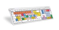 Logickeyboard LKB-LOGXP2-CWMU-UK Toetsenbord Kantoor USB QWERTY Brits Engels Meerkleurig