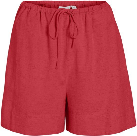 VILA VIPRISILLA HW SHORTS Dames Bermuda shorts Maat 38 Hibiscus