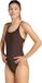 Adidas Performance 3-Stripes High Neck 2-Way Straps Peachsoft Badpak - Dames - Zwart