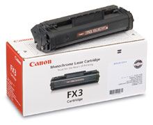Canon FX-3 Black Toner Cartridge - 2700 Pages - Black